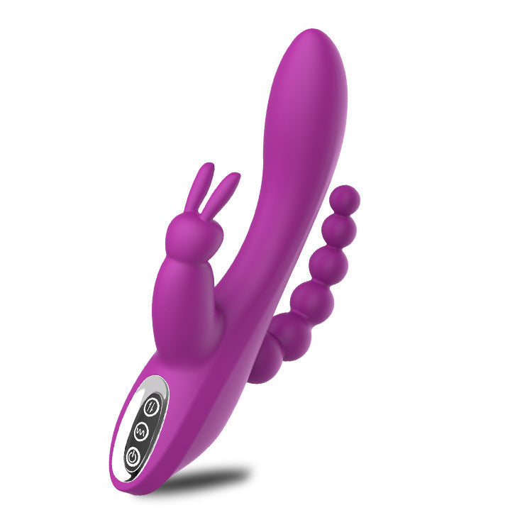 3-in-1 Rabbit Vibrator purple