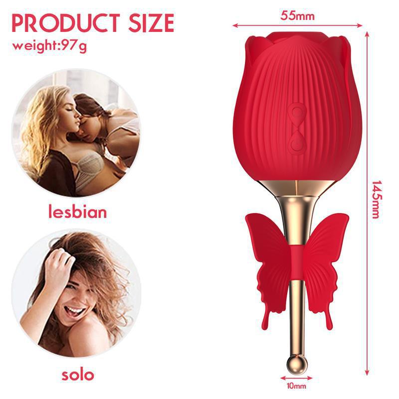 Rose Sex Toy Size