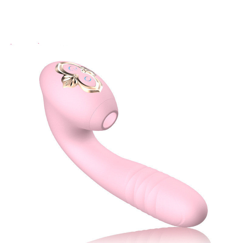 Sucking G-spot Vibrator Pink
