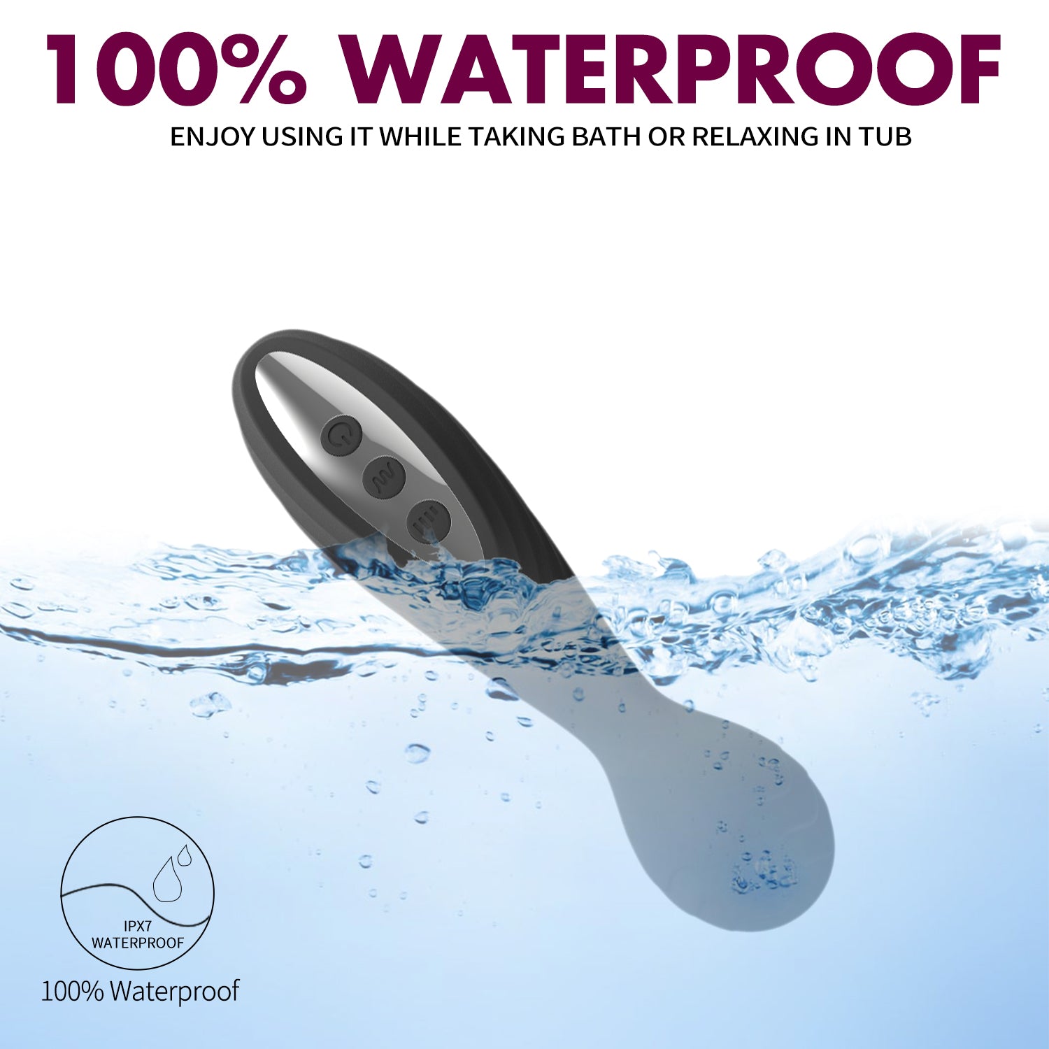 10 Frequency Mini Vibrator Waterproof