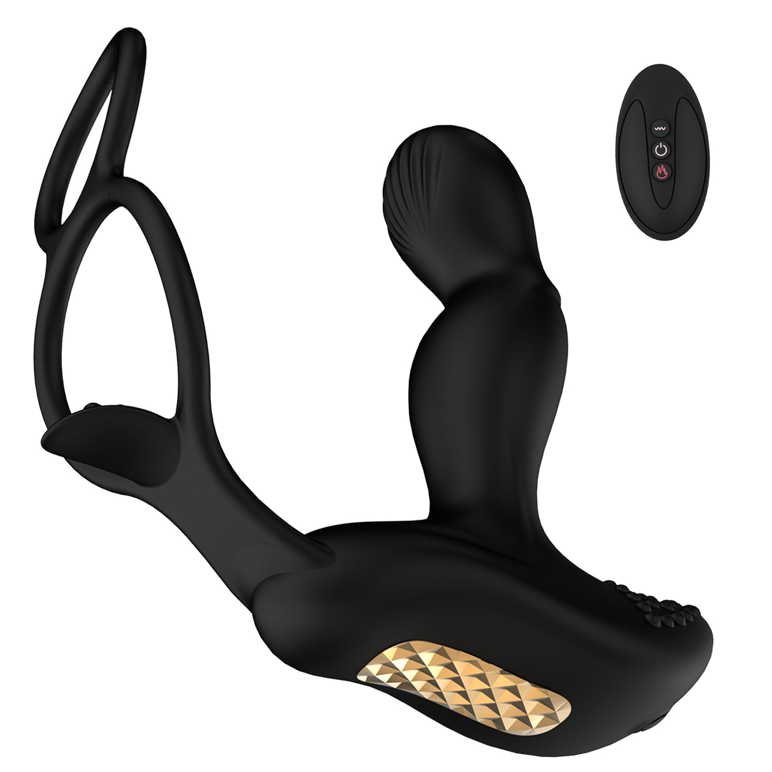Dual Motor Prostate Massager with Wireless Remote Control