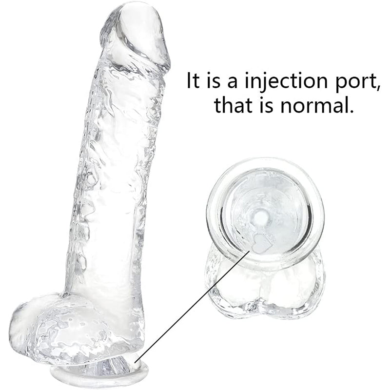 7.1 inch Soft Realistic Dildo with Suction Cup